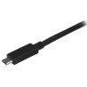 StarTech Cable de 1m USB-C con Entrega de Potencia hasta 5A, USB 3.1 de 10 Gbps USB Tipo C Certificado, Extremo Secundario: 1 x