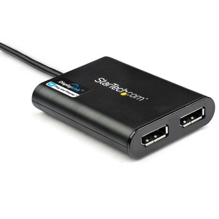 Adaptador Gráfico Externo USB 3.0 a DP Doble 4K60 DisplayLink, Inventa