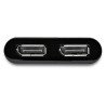 Adaptador Gráfico Externo USB 3.0 a DP Doble 4K60 DisplayLink, Inventa