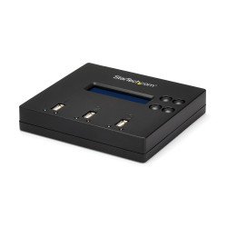 Clonador Autónomo 1:2 para Memorias USB, Copiador, Copia Sector por Sector de Sistema y Ficheros, 1.5 GB/min, LCD