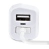 Cable en Espiral Lightning Cargador de Coche, Cable de 1m en Espiral