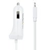 Cable en Espiral Lightning Cargador de Coche, Cable de 1m en Espiral