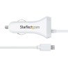 Cable en Espiral Lightning Cargador de Coche, Cable de 1m en Espiral
