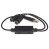 Convertidor Teclado Mouse PS/2 Mini DIN a USB, 2x PS/2 Hembra, 1x USB