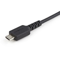 Cable de Carga de 1m con Seguridad, Cable Adaptador USB a Micro USB de Sólo Carga con Bloqueo de Datos para Teléfono/Tablet