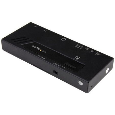 Switch Conmutador Automático HDMI de 2 Puertos, Selección Rápida 4K, 3840 × 2160, 4K, 2 Dispositivo de Entrada, 1 Pantalla