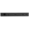 Switch Conmutador Automático HDMI de 2 Puertos, Selección Rápida 4K, 3840 × 2160, 4K, 2 Dispositivo de Entrada, 1 Pantalla