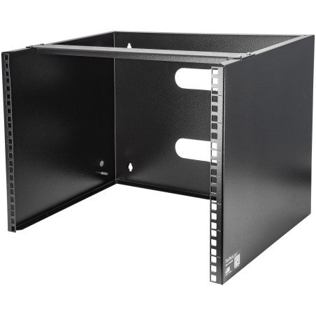 Bracket de Montaje en Pared para Equipo de Rack 8U de 13.75 Pulgadas de Profundidad, 36.38kg Capacidad máxima de peso