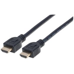 Cable HDMI 2.0 m-m Manhattan de alta velocidad con Ethernet para pared