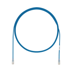 Cable de Parcheo UTP Cat6A, CM/LSZH, Diámetro Reducido (28AWG), Color Azul, 43ft
