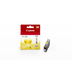 Consumible Canon CLI 221Y amarillo compatible con equipos P3600, IP460