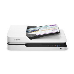 Scanner Epson WorkForce DS-1630, 25 ppm, 10 ipm, 1200 DPI, 48 bits, cama plana, USB, ADF, dúplex