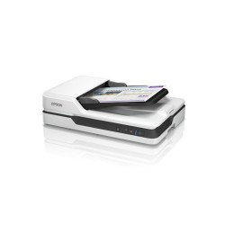 Scanner Epson WorkForce DS-1630, 25 ppm, 10 ipm, 1200 DPI, 48 bits, cama plana, USB, ADF, dúplex