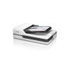 Scanner Epson WorkForce DS-1630, 25 ppm, 10 ipm, 1200 DPI, 48 bits, cama plana, USB, ADF, dúplex