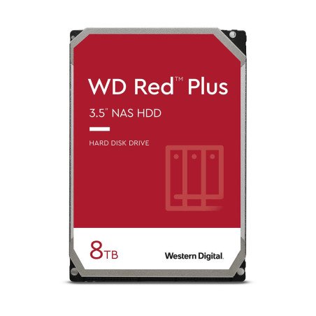 Disco duro WD Red Plus WD80EFPX 8TB