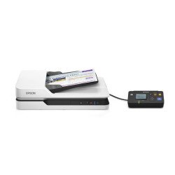 Scanner Epson WorkForce DS-1630, 25 ppm, 10 ipm, 1200 DPI, 48 bits, cama plana, USB, ADF, dúplex