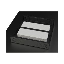 Gabinete metálico de seguridad para DVR, NVR. Tamaño máx. De DVR, NVR: 315 x 62 x 288 mm (an. X al. X prof.)