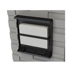 Gabinete metálico de seguridad para DVR, NVR. Tamaño máx. De DVR, NVR: 315 x 62 x 288 mm (an. X al. X prof.)