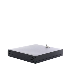 Gabinete metálico de seguridad para DVR, NVR. Tamaño máx. De DVR, NVR: 315 x 62 x 288 mm (an. X al. X prof.)