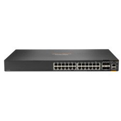 SWITCH 6200F - 24 PUERTOS [ 1 GbE - CLASE 4 ]/ 4 PUERTOS SFP+ [ 10 GbE ]/ PoE [ 370 W ]/ CAPA 3