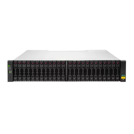 Sistema de almacenamiento SAN/NAS HPE 2060 - 24 x Total de compartimientos - 2U Montable en bastidor - 0 x HDD Instalado - iSCSI