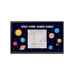 Tablero digital interactivo 86", Brillo (con cristal):440 nit sistema operativo Android 11.0, 3 años de garantía