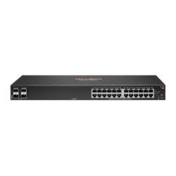 Switch HPe Aruba R8N88A 6000, 24 puertos gigabit y 4 sfp, administrable capa 2