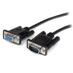 Genérica. Cable Serial RS232 DB9 Macho a DB9 Hembra 90 cm