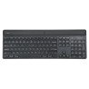EcoSmart Teclado - Inalámbrico Conectividad - USB Tipo C Interfaz - Español - Negro - Tijeras Llave de contacto - Bluetooth - 5