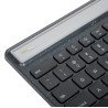 EcoSmart Teclado - Inalámbrico Conectividad - USB Tipo C Interfaz - Español - Negro - Tijeras Llave de contacto - Bluetooth - 5