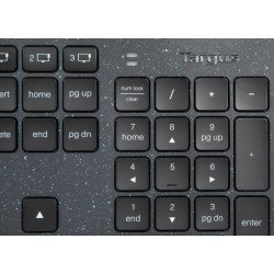 EcoSmart Teclado - Inalámbrico Conectividad - USB Tipo C Interfaz - Español - Negro - Tijeras Llave de contacto - Bluetooth - 5