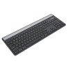 EcoSmart Teclado - Inalámbrico Conectividad - USB Tipo C Interfaz - Español - Negro - Tijeras Llave de contacto - Bluetooth - 5