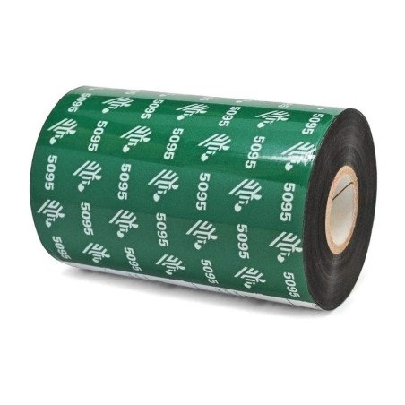 RIBBON RESINA 110mmx450m (4.33inx1476ft), 5095, High Performance, 25mm (1in) core, Caja con 6 rollos