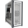 Gabinete Corsair airflow 5000d media torre blanco TG ATX