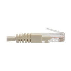 Cable Patch de Red Moldeado Snagless Cat5 Cat5e UTP RJ45 M/M Blanco de 0.91 m [3 pies] - Categoría 5 - 350 MHz/1 Gbps - 0.91 met