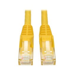 Cable Patch de Red Moldeado Snagless Cat6 Gigabit UTP RJ45 M/M Amarillo de 2.13 m [7 pies] - 1 x RJ-45 Macho - 1 x RJ-45 Macho -