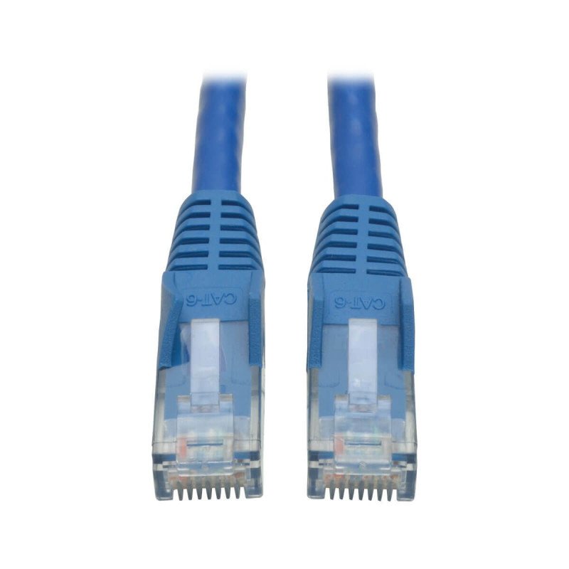Cable Patch de Red Moldeado Snagless Cat6 Gigabit UTP RJ45 M/M Azul 9.14 m [30 pies] - Categoría 6 - 550 MHz/1 Gbps - 9.14 metro