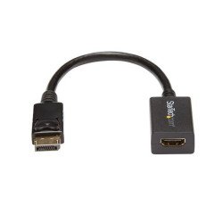 Adaptador Convertidor de Video DisplayPort a HDMI - Cable DP Pasivo - 1920x1200
