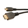 Cable HDMI a Micro HDMI con Ethernet, Adaptador de Video Digital con Audio (M/M), 1.83 m [6 pies] - Cable for TV, Monitor, Cámar