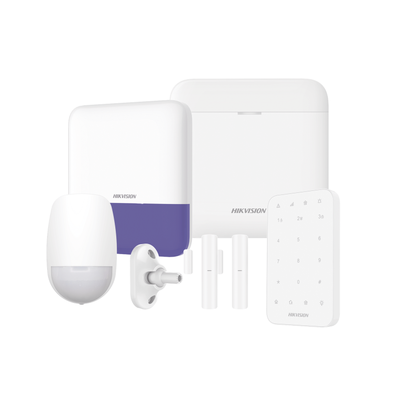 (AX PRO) KIT de Alarma AX PRO, Incluye: 1 Hub con batería de respaldo,