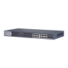 Switch Gigabit PoE+, Monitoreable, 16 Puertos 1000 Mbps PoE+, 1 Puerto 1000 Mbps de Uplink, 1 Puerto SFP, Configuración Remota d