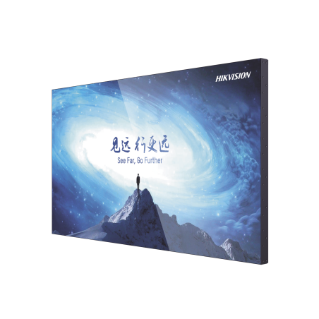 Pantalla LCD 65" 4K para Videowall, Entrada HDMI - VGA - DVI - DP, Monitor Robusto, Bisel Delgado (3.5 mm), Daisy Chain (Conexió