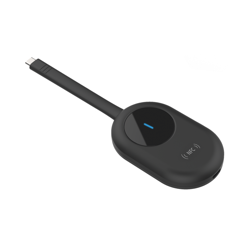 Dongle (Adaptador) de Proyección Inalámbrica Para Pantallas Interactivas HIKVISION Serie DS-D5CxxRB/B, Compatible con Windows y