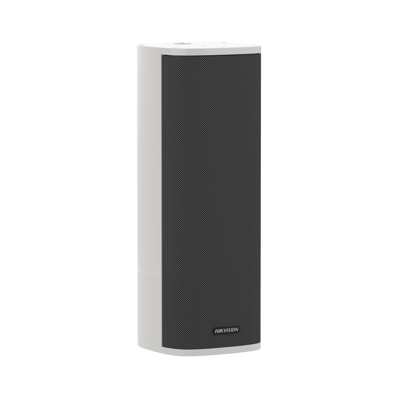 Altavoz IP tipo Columna, 60 Watts, Para integración con Hik-Central Professional, Reproducción de Audio vía Red, IP66