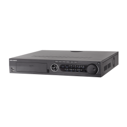 DVR 32 Canales TurboHD + 32 Canales IP, 8 Megapixel (4K), 4 Bahías de Disco Duro, RAID 0,1,5,6,10, POS, Videoanalisis, 16 Entrad