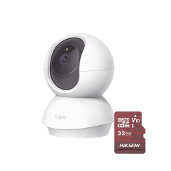 Kit de Cámara IP Wi-Fi, Incluye TAPOC200 2 MP, Memoria Micro SD64 GB
