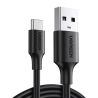 Cable USB-A a USB-C, 2 Metros, Carga y Sincronización de Datos, Carga Rápida 60W, Datos 5 Gbps, QC 3.0/2.0, FPC, AFC, Protección