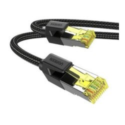 Cable Ethernet Cat7 CLASS F/FTP Redondo con Malla de Nylon 2 Metros