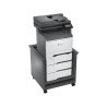 Multifuncional Lexmark CX532adwe, Laser, Impresión a color, 1200 x 1200 DPI, A4, Impresión directa, Gris, Blanco