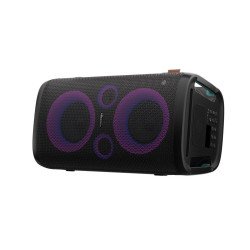 Party Rocker One HP100 2.0 Pórtatil Bluetooth Sistema de Altavoces - 300W RMS - Negro, Verde - 40Hz a 20kHz - Batería Recargable